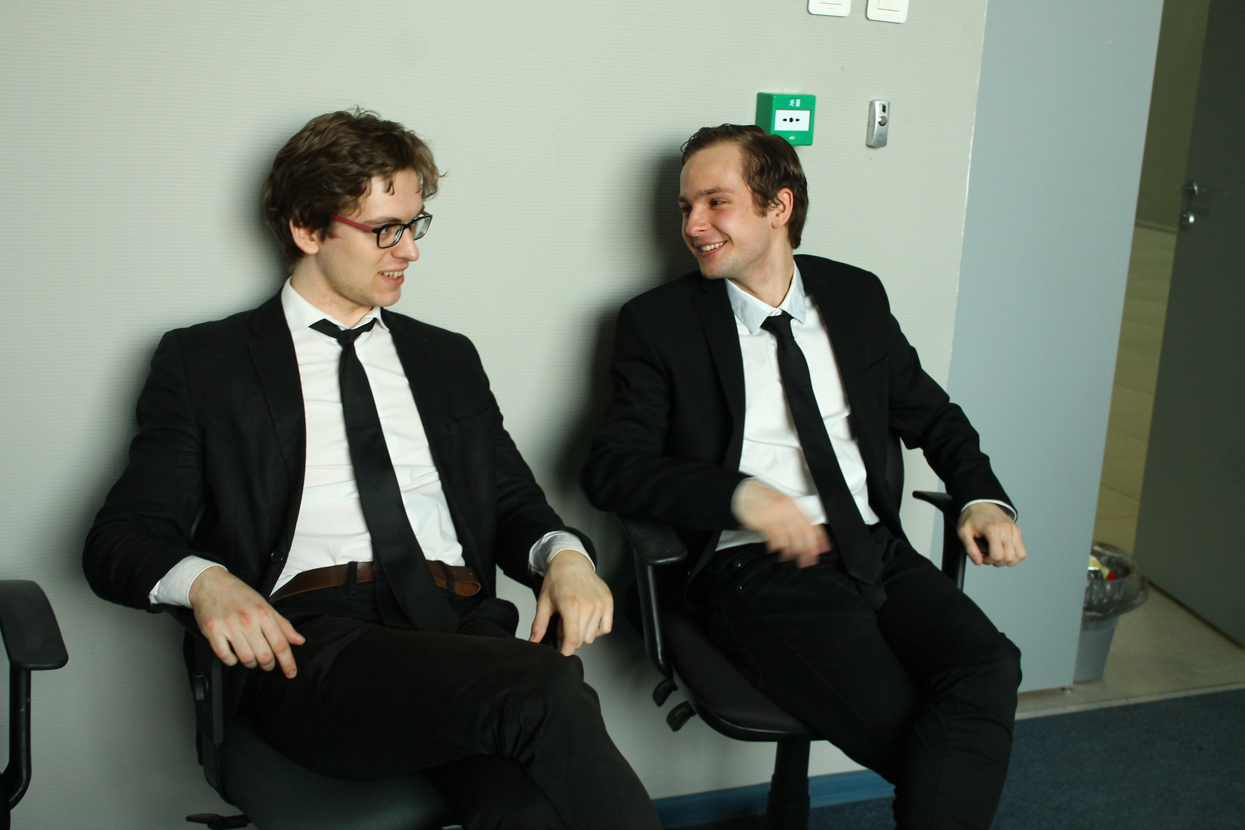 Антон Пинчук и Борис Белозёров на кубке Физтеха